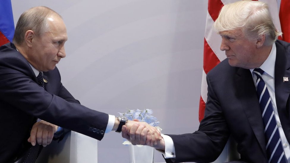 Trump se mostró favorable a fortalecer los vínculos con Moscú desde su campaña presidencial trump y putin