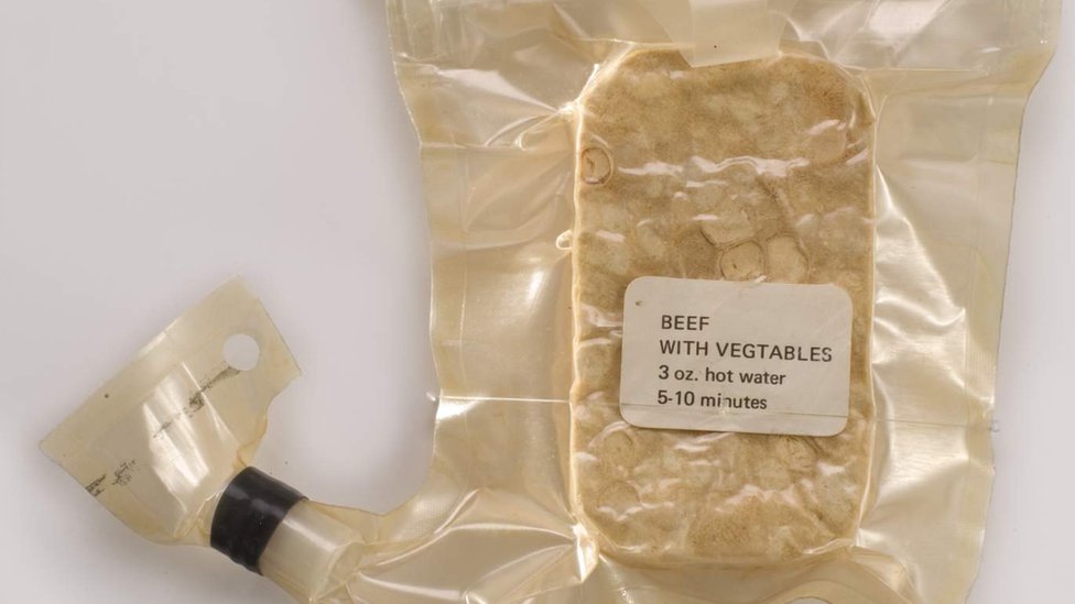 Freeze-dried meal from the Apollo years