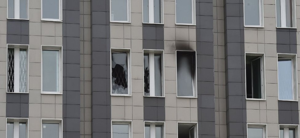 požar u bolnici u rusiji