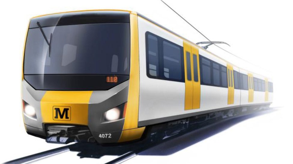 Концептуальный дизайн нового поезда метро