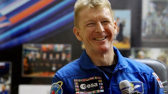 Tim Peake heads to Soyuz rocket launch site - BBC News