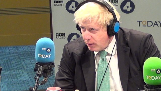 Boris Johnson disagrees with the Airports Commission's decision