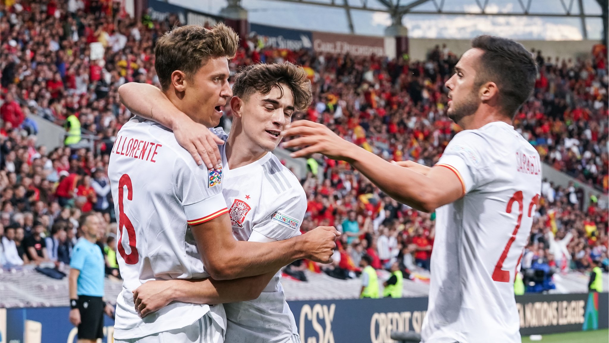 Switzerland 0-1 Spain: Pablo Sarabia gives La Roja first Nations League win