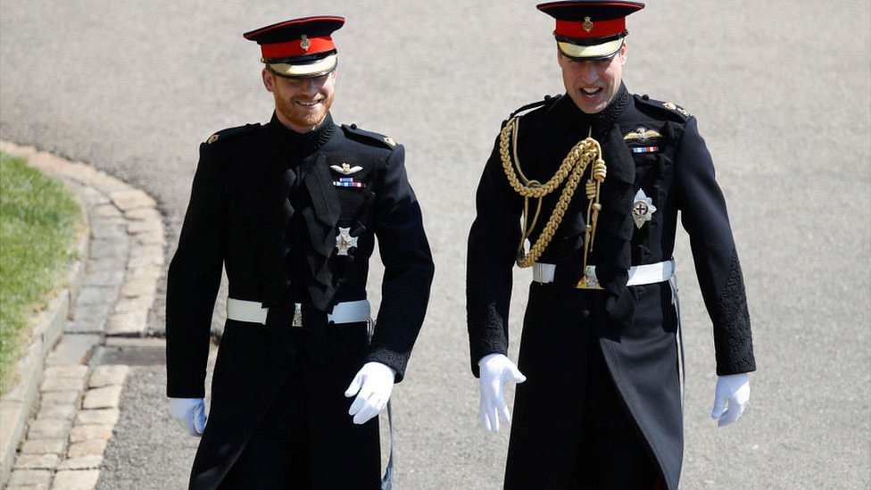 El príncipe Harry y el príncipe William