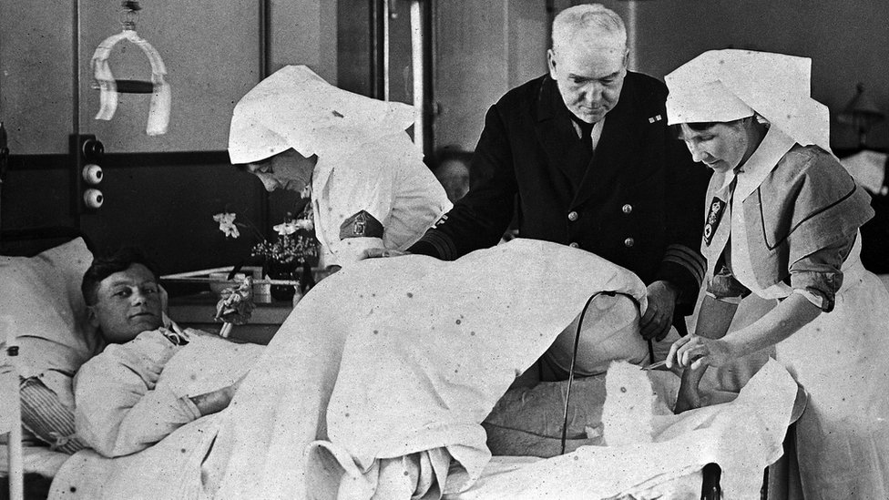 Las enfermedades, más que las heridas, eran la principal causa de baja de los soldados durante la I Guerra Mundial.