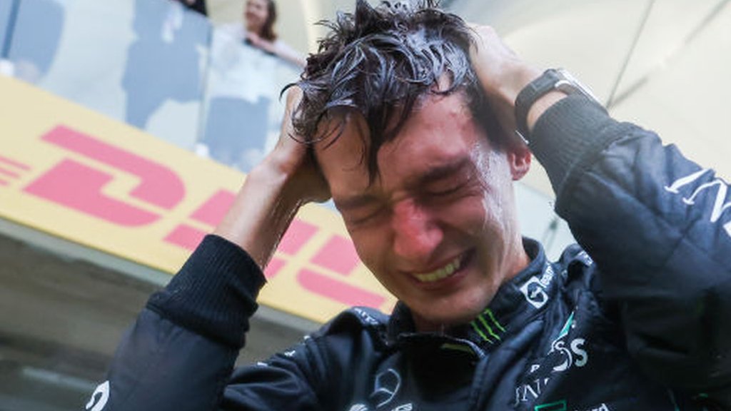 Sao Paulo Grand Prix: Emotional George Russell savours the journey to  victory - BBC Sport