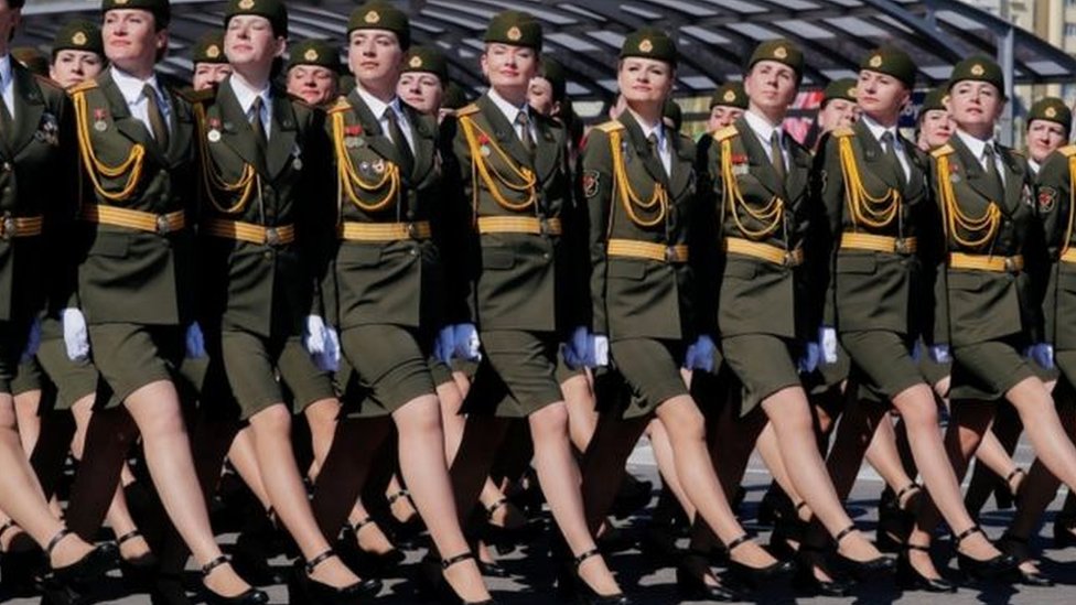 مجندات في جيش بيلاروسيا