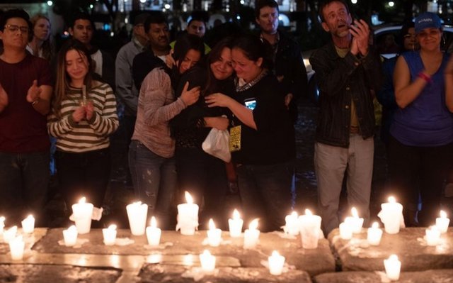 Protesta en Antigua, Guatemala, para pedir la dimisión del presidente Jimmy Morales por su gestión del desastre tras la erupción del Volcán de Fuego.