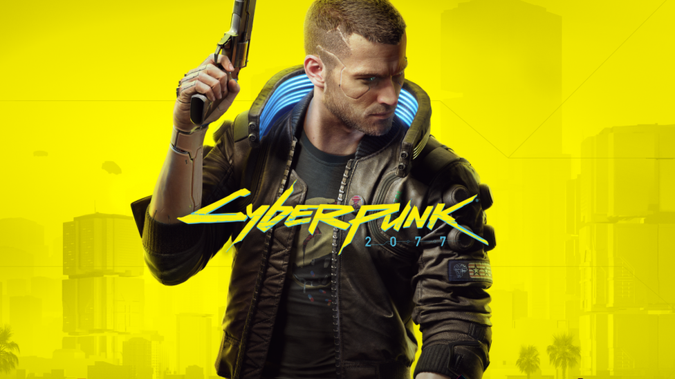 Рекламный проспект игры Cyberpunk 2077