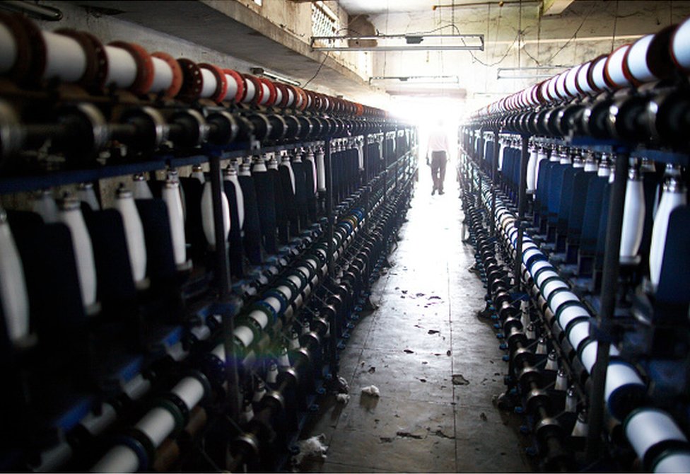 Текстильная фабрика в Сурате