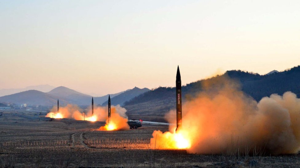 Corea del Norte realiza disparos de misiles en medio de ejercicios 