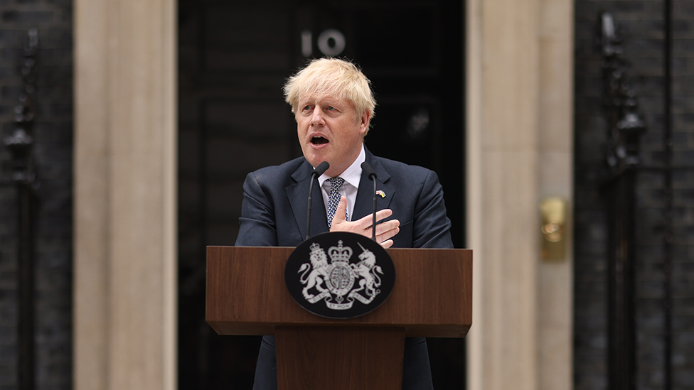 Boris Johnson anuncia su renuncia como líder del Partido Conservador en Reino Unido