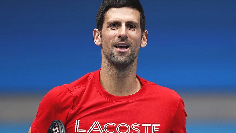 Novak Djokovic el 1 de febrero de 2021 en Melbourne, Australia