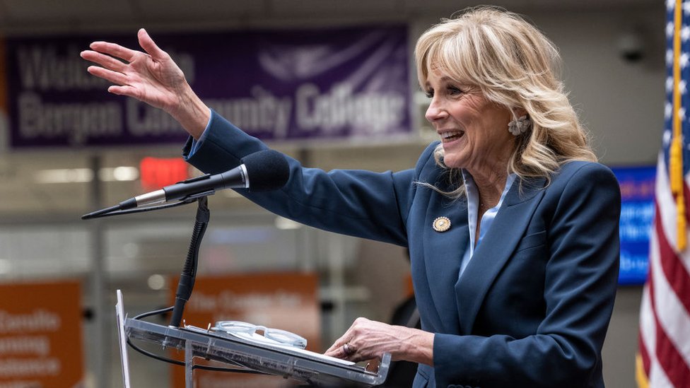 Jill Biden criticised for comparing Latinos to tacos