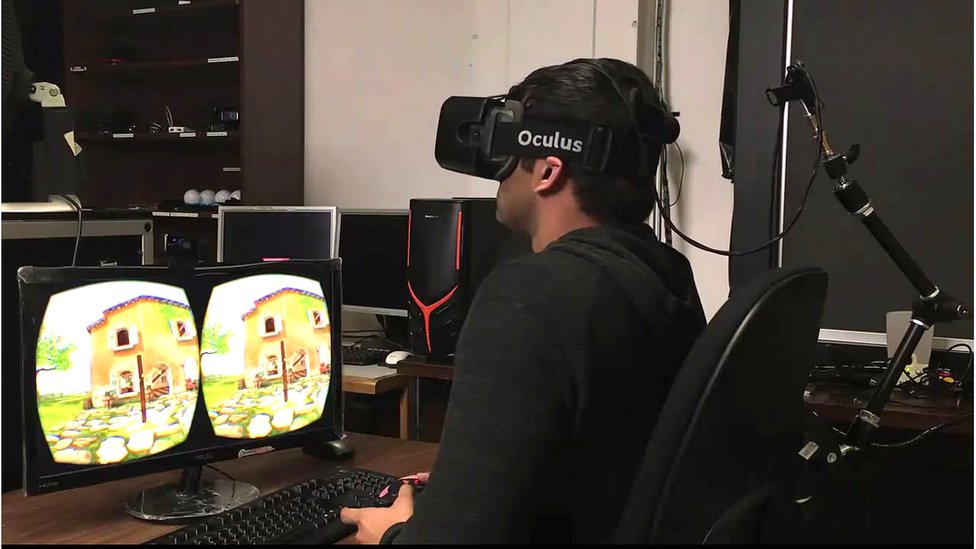 virtual reality computer system