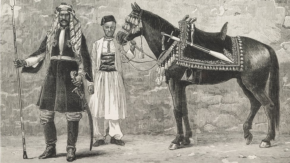 Зебер-паша, великий торговец рабами, которого генерал Гордон желает назначить губернатором Судана, иллюстрация из журнала The Graphic, том XXIX, n 752, 26 апреля 1884 г.
