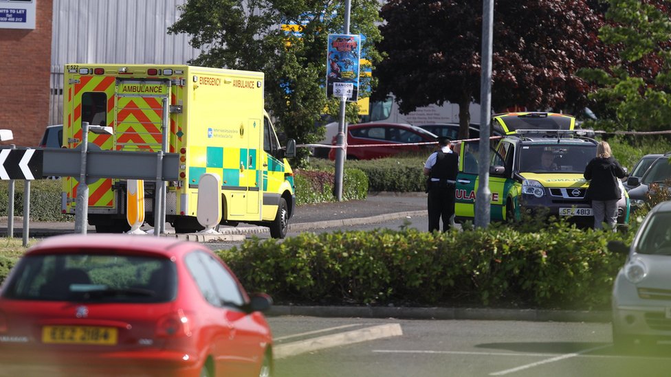 Bangor supermarket murder victim shot in front of son BBC News