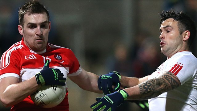 Tyrone beat Derry in a hotly-contested McKenna Cup final in Armagh