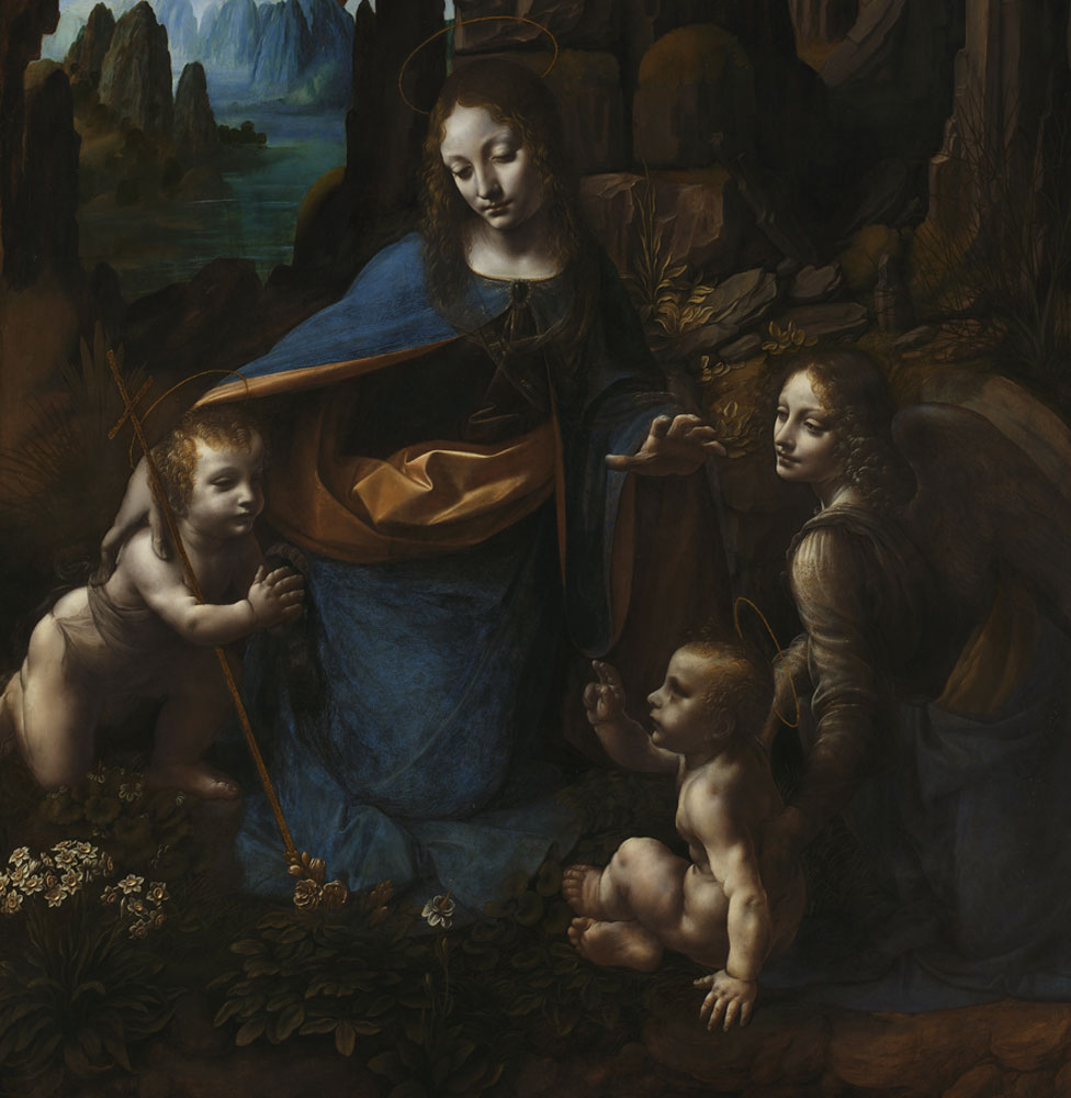 Богородица в скалах - Леонардо да Винчи