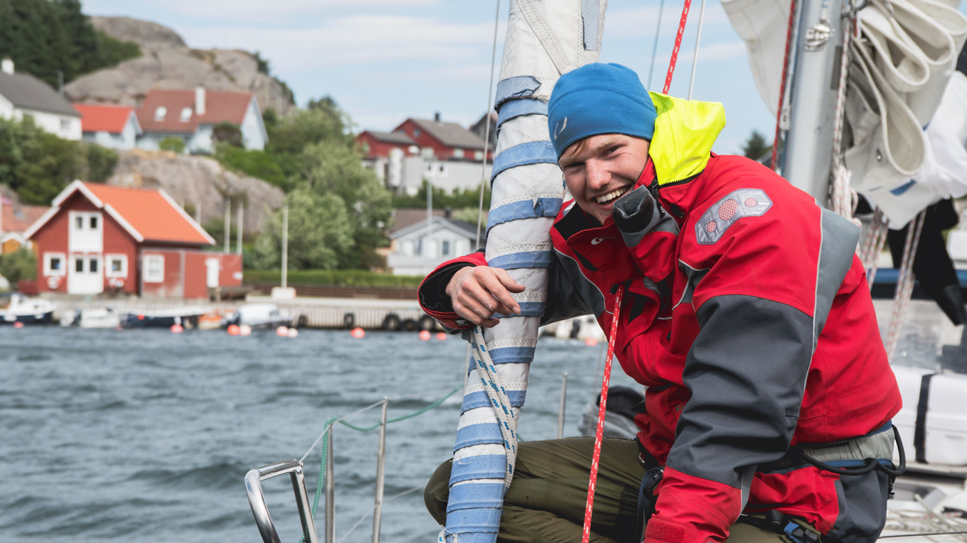 Thor Due on a Nature and Youth expedition to Bear Island, Norway in 2018