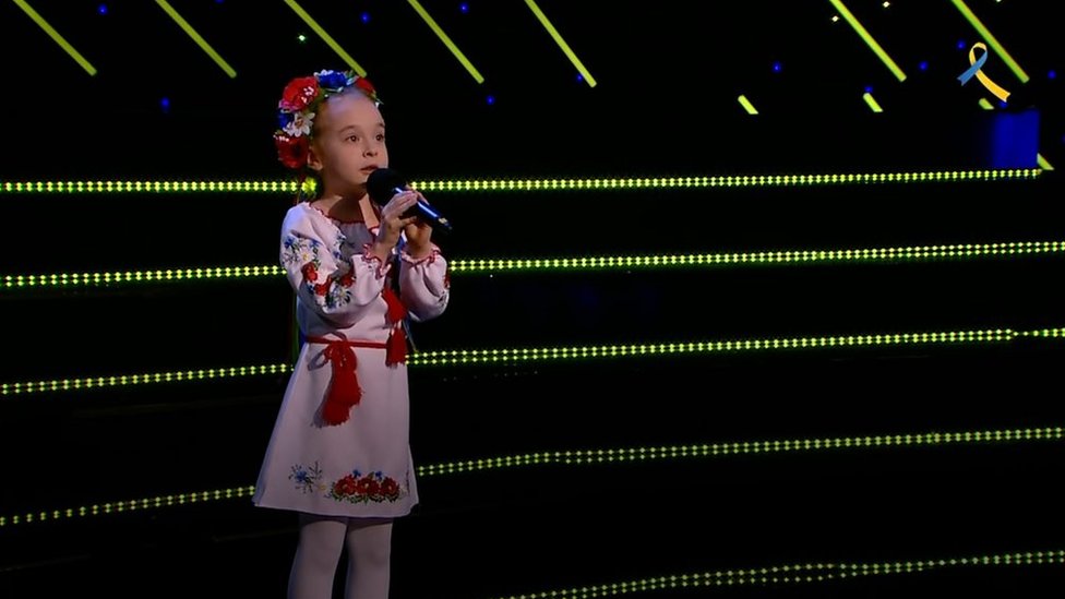 Ukrainian girl Amelia, 7, wows audiences in Welsh choir contest