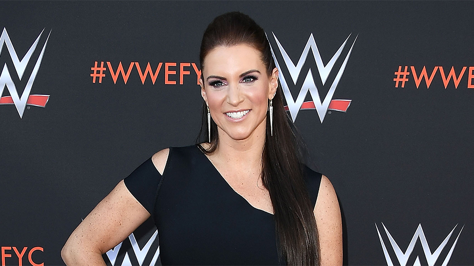 976px x 549px - WWE: Stephanie McMahon resigns as father Vince becomes chair again - BBC  News