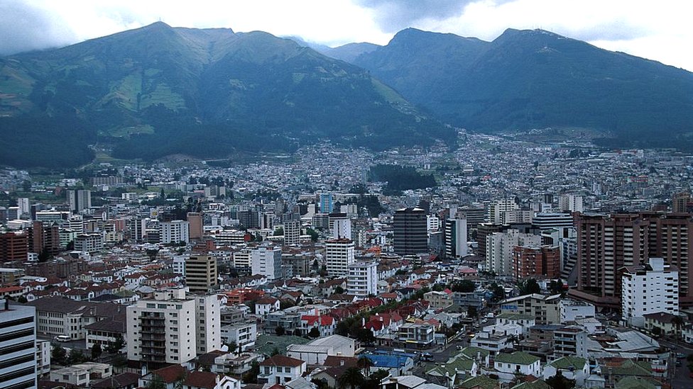 Эквадор, Кито, городской пейзаж