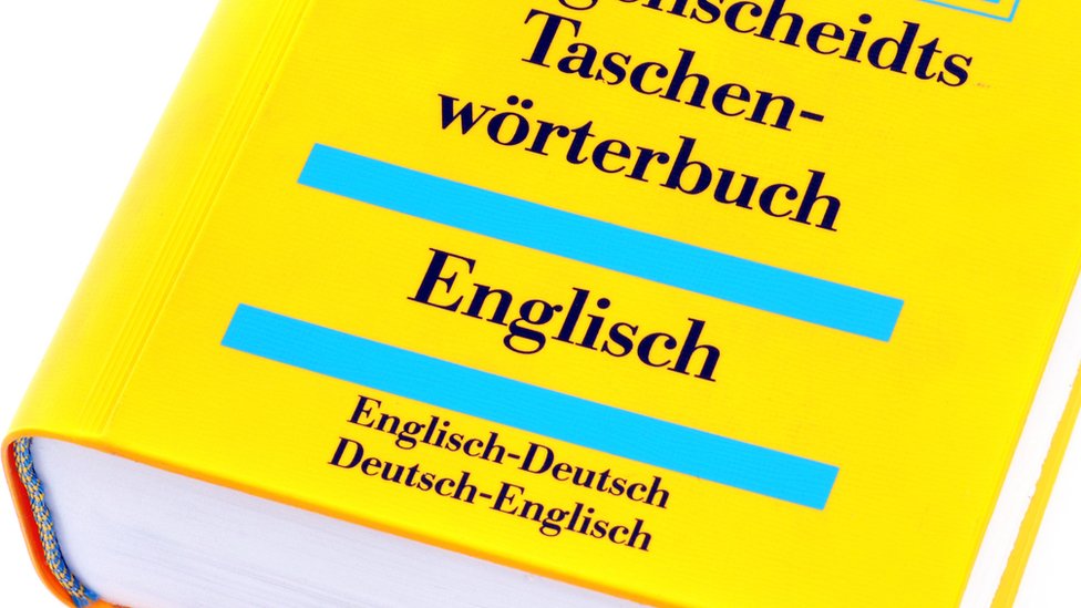 german words in english wiki