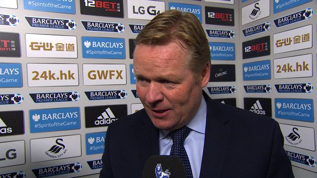 Southampton manager Ronald Koeman