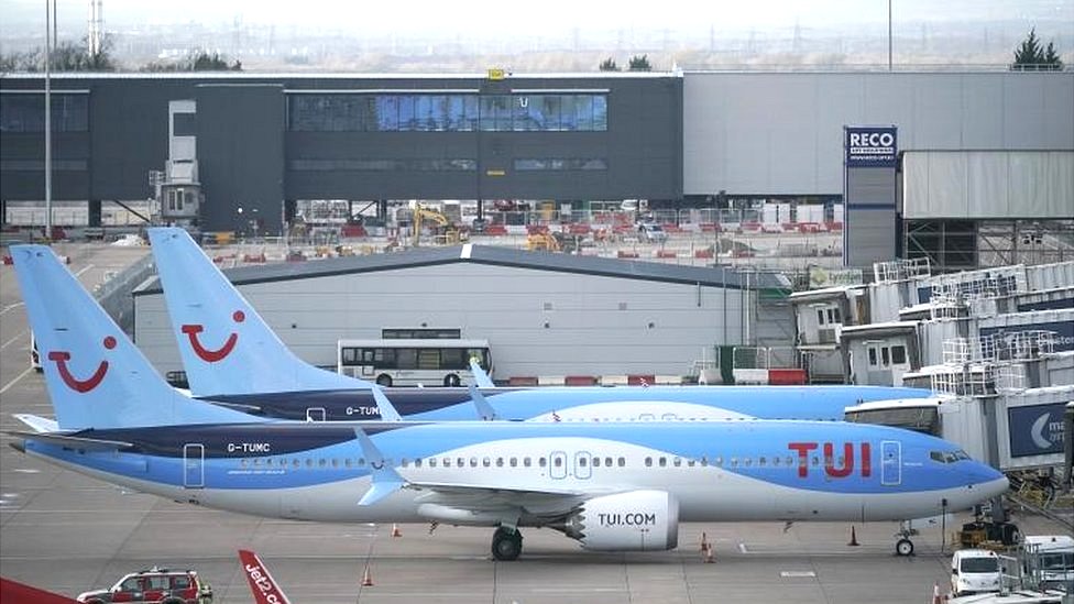 Самолеты Tui Boeing 737 Max