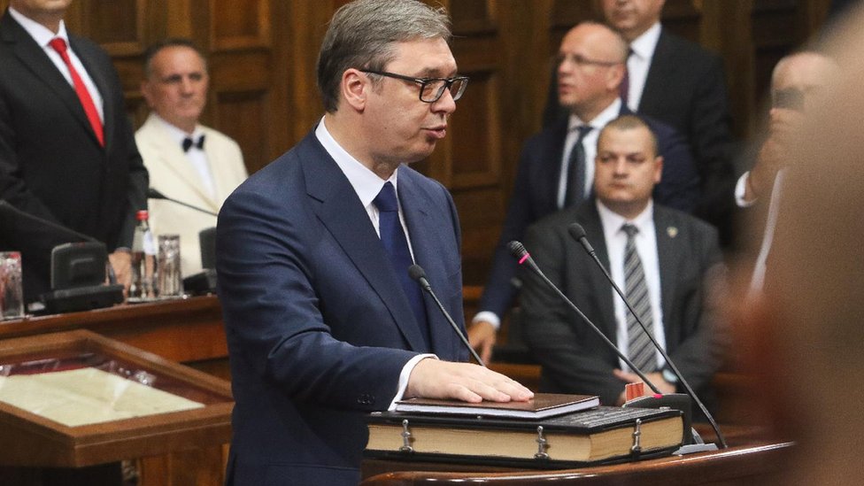 Aleksandar Vučić, ianauguracija, položio zakletvu