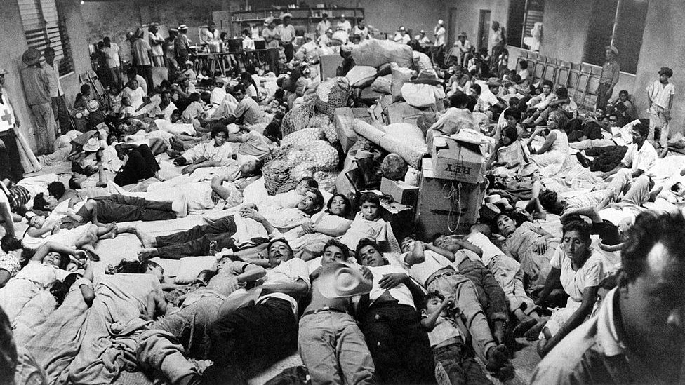 Сальвадорцы в центре Красного Креста, июль 1969 г.