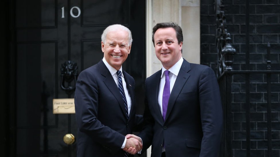 Joe Biden and then-PM David Cameron