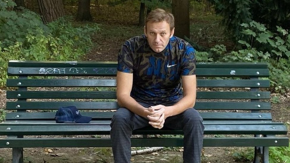 Критик Путина Алексей Навальный