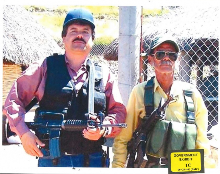 Foto de "El Chapo" Guzman distribuida por el Departamento de Justicia de Estados Unidos.