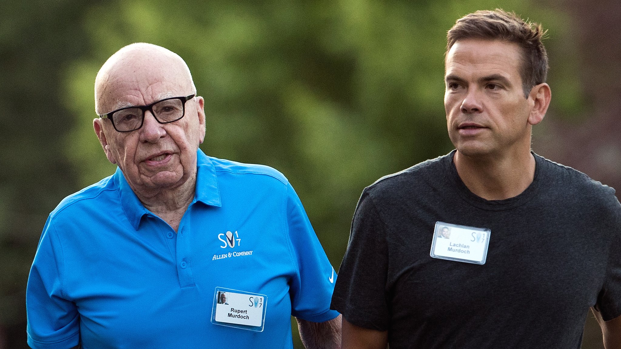 Rupert Murdoch steps down as Fox and News Corp chairman in favour of son Lachlan