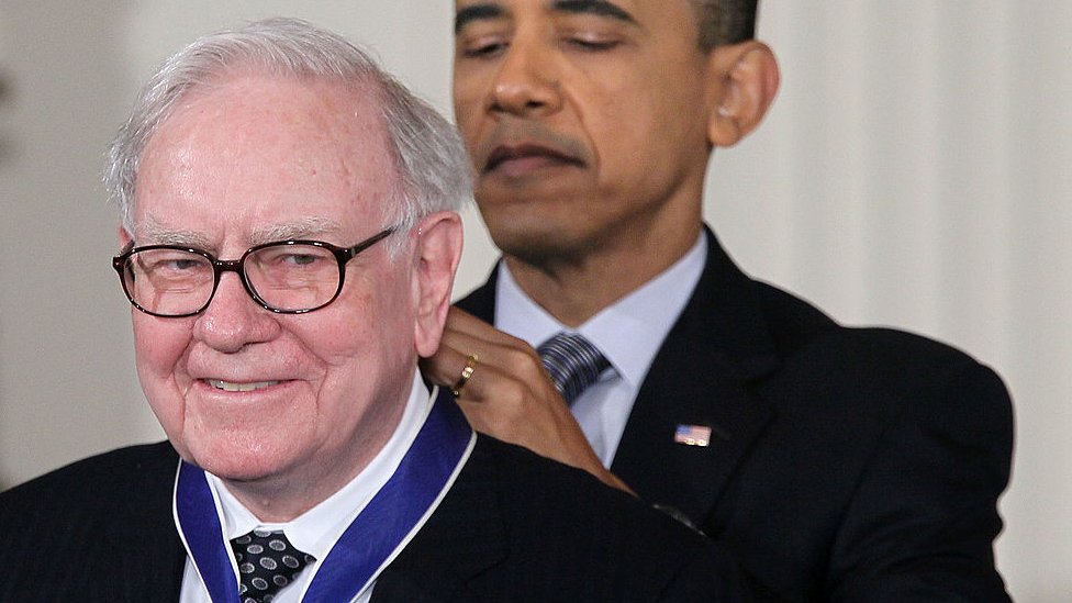 Warren Buffet and Barack Obama
