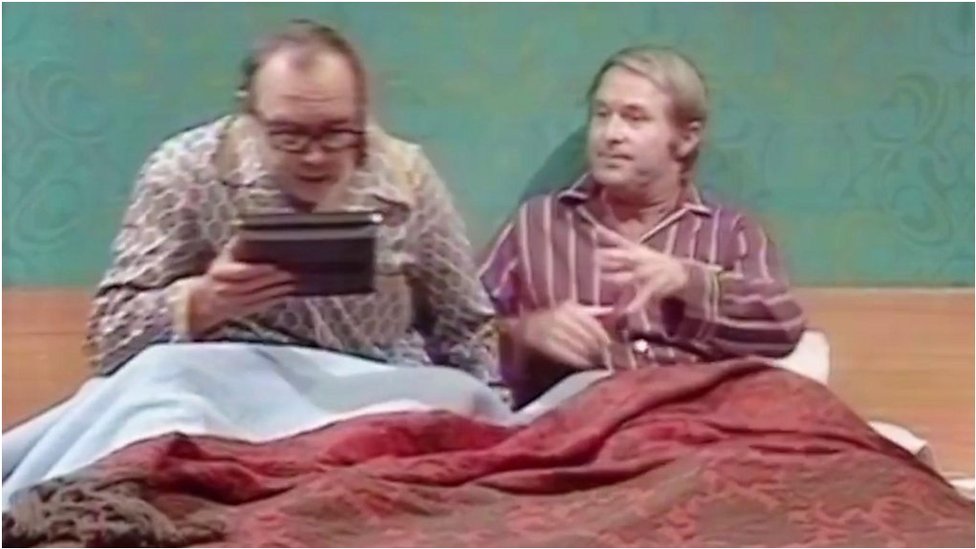 Morecambe and Wise seen in rediscovered episode