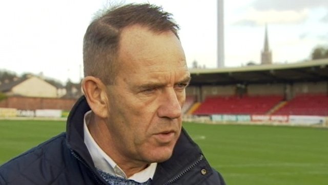 Derry City's new manager Kenny Shiels