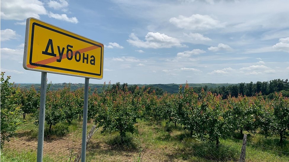 Voće i zeleni valovi doskoro su bili jedina obeležja sela Dubona