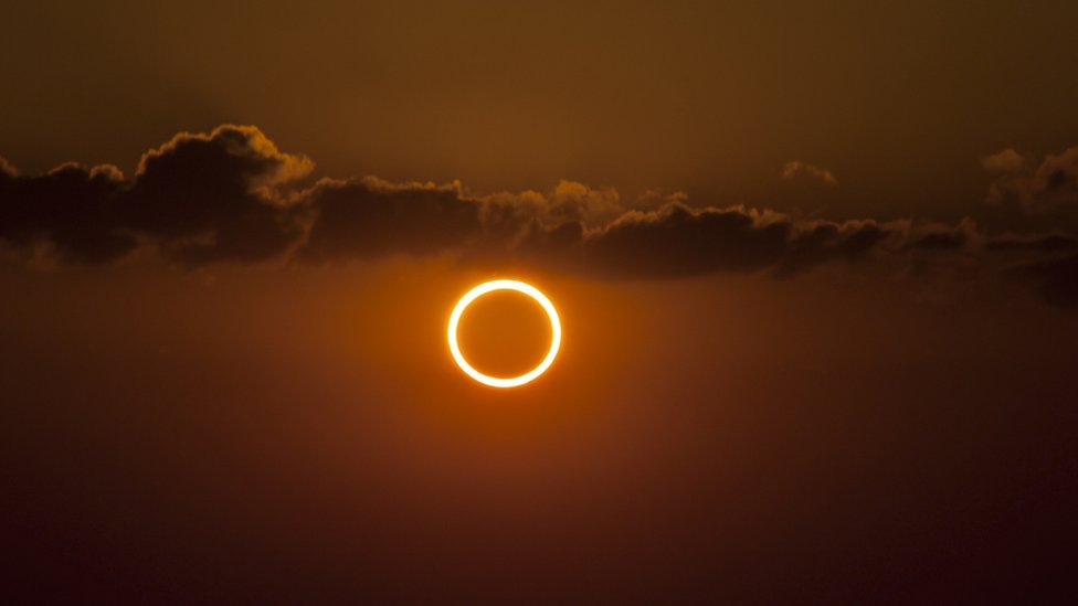 Eclipse anular solar qué es el llamado "anillo de fuego" y dónde se
