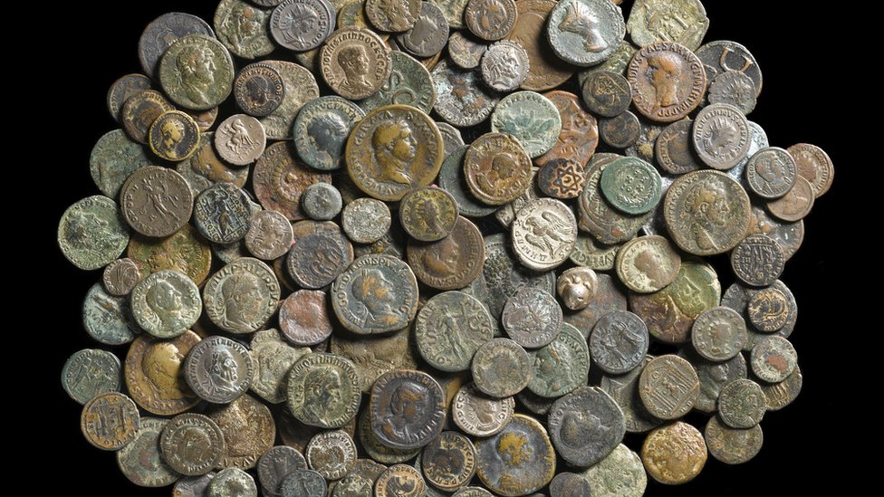 Scotney Castle collector's rare coins found in study