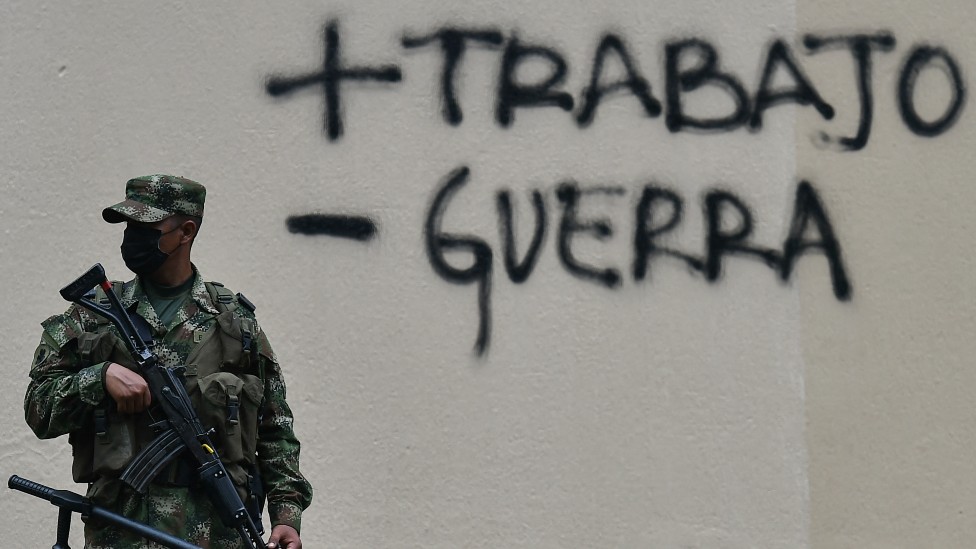 Protestas en colombia