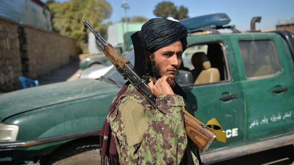 Talibán en las calles de Kabul