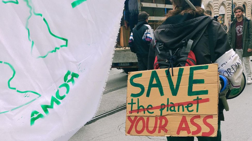 Firenca, protest klimatskih aktivista