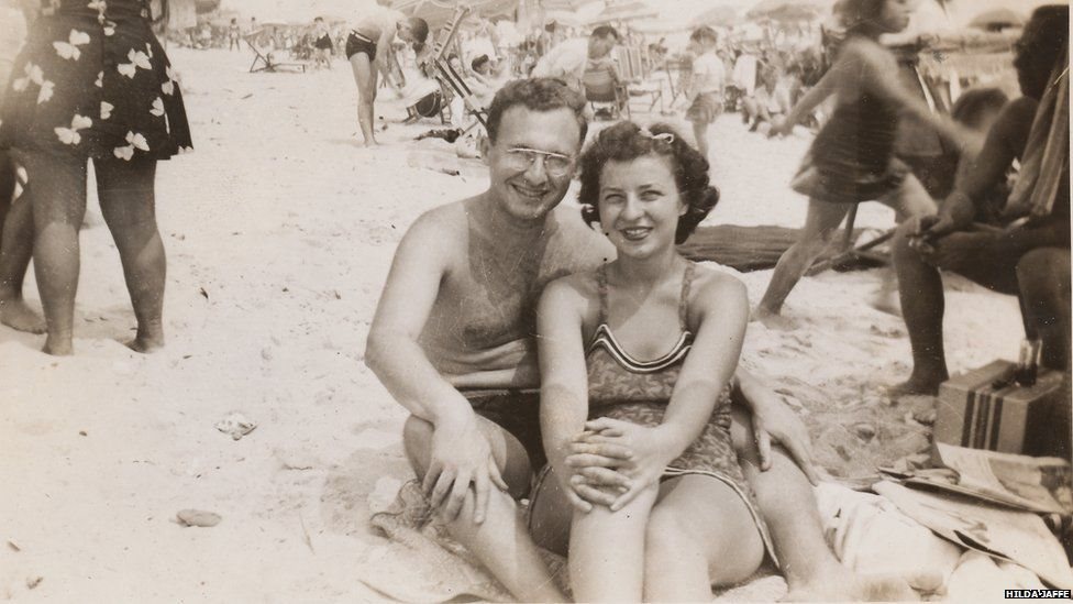 Hilda Jaffe junto a su esposo. (Foto cortesía: Hilda Jaffe) Hilda Jaffe junto a su esposo (Foto cortesía: Hilda Jaffe)