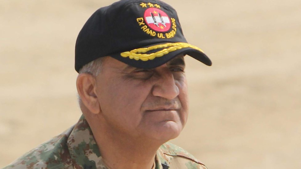 Генерал пакистанской армии Камар Джавед Баджва в районе Бахавалпур, ноябрь 2016 г.