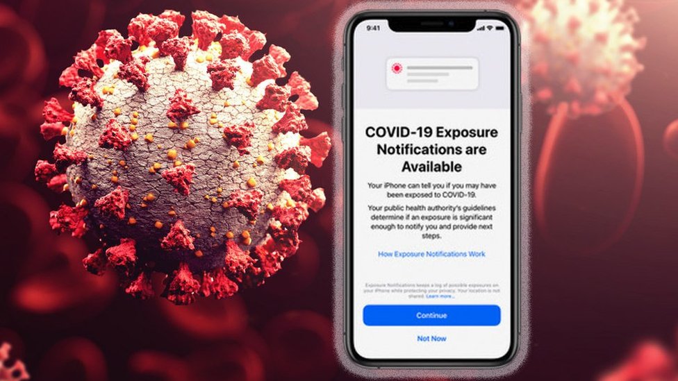 Coronavirus: Apple iPhones can contact-trace without Covid app - BBC News
