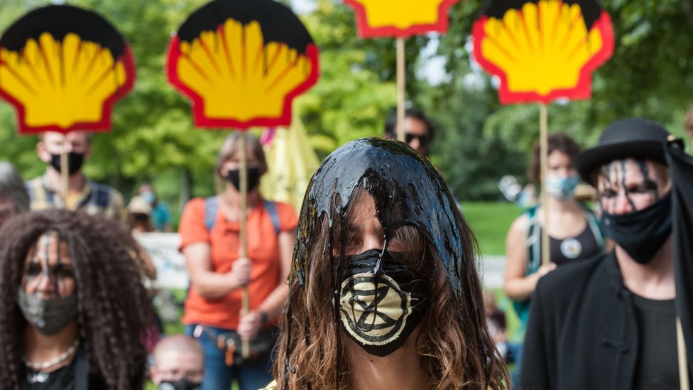 Protesta contra Shell