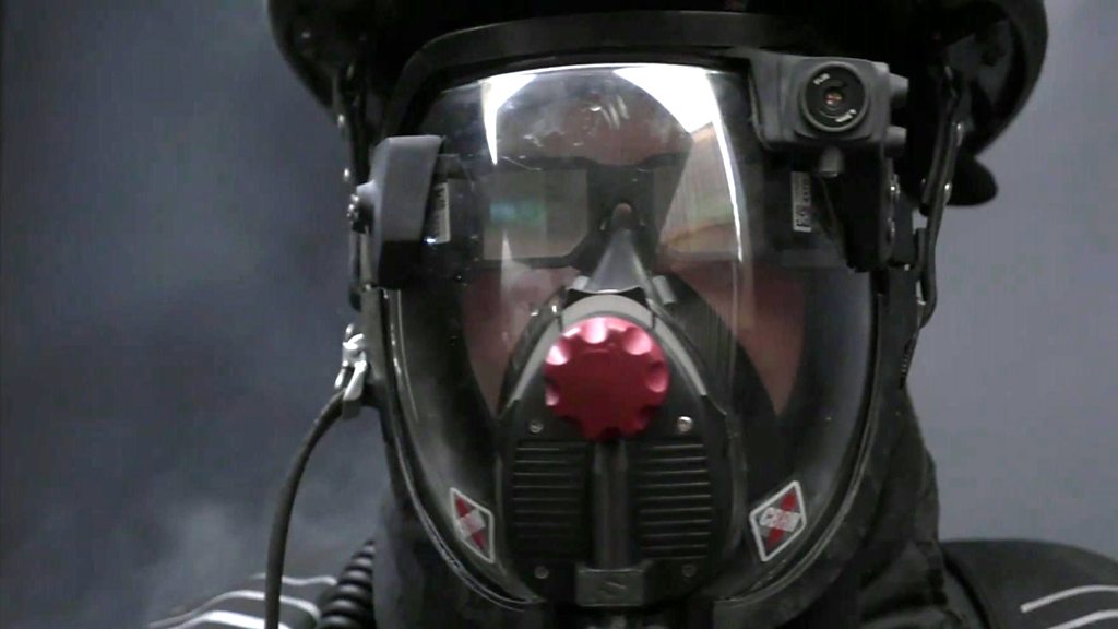 The helmet which gives firefighters 'X-ray vision'